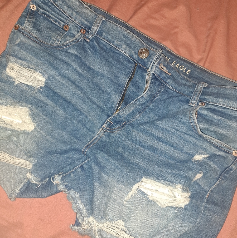 American eagle midi next level shorts